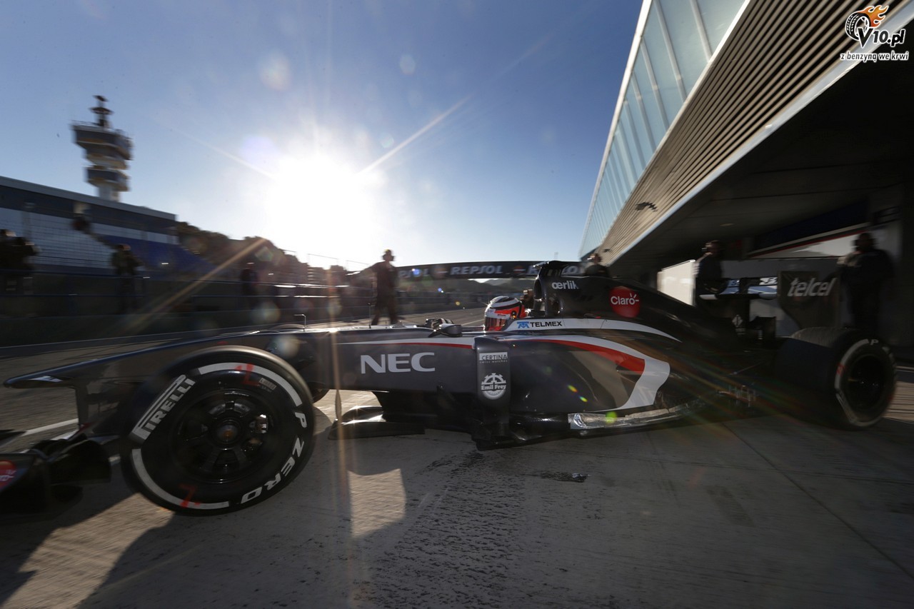 Testy F1 w Jerez 2013 - dzie drugi