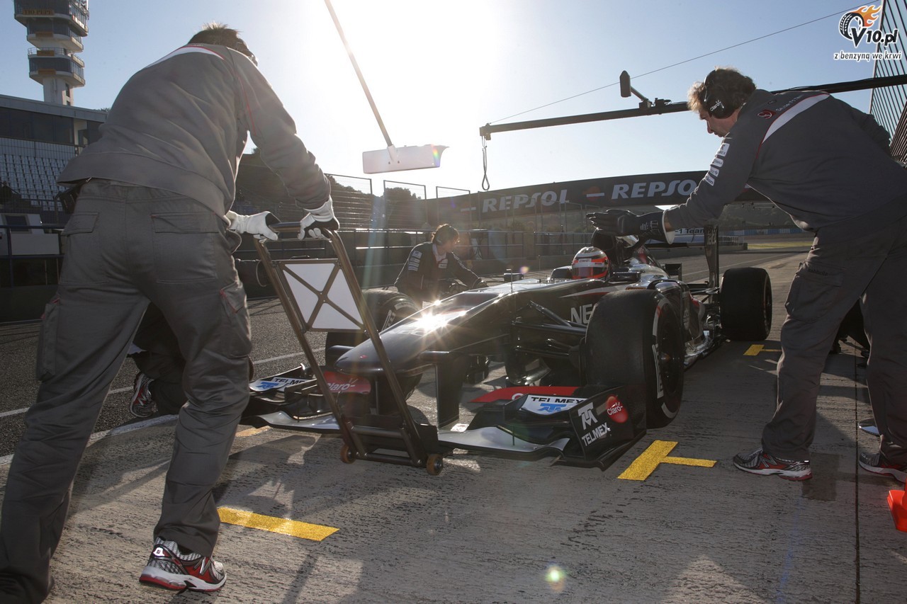 Testy F1 w Jerez 2013 - dzie drugi