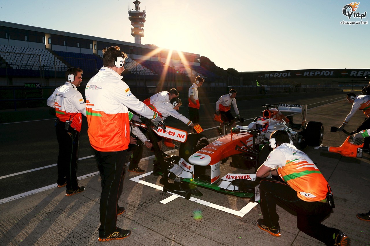 Testy F1 w Jerez 2013 - dzie drugi