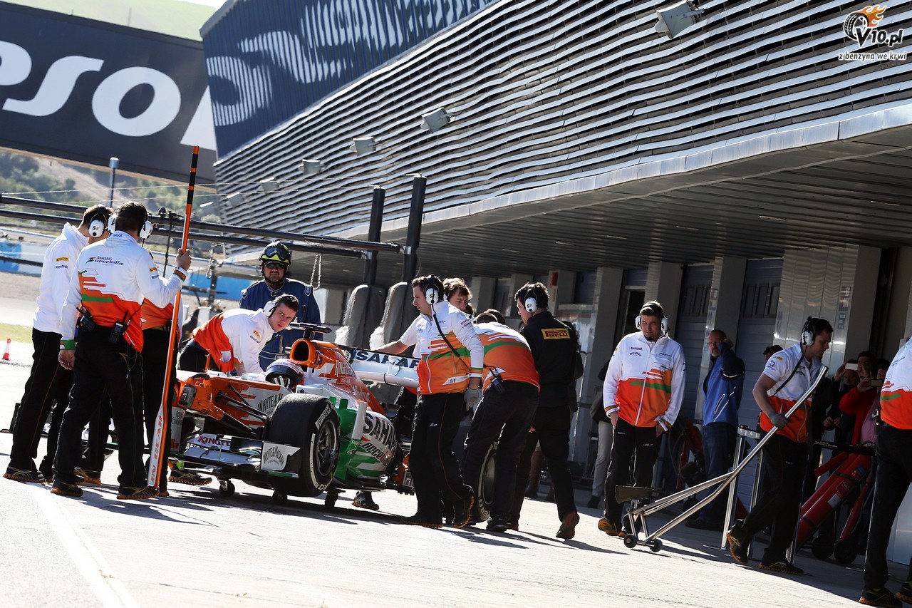 Testy F1 w Jerez 2013 - dzie drugi