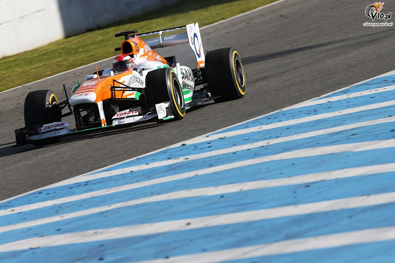 Testy F1 w Jerez 2013 - dzie drugi