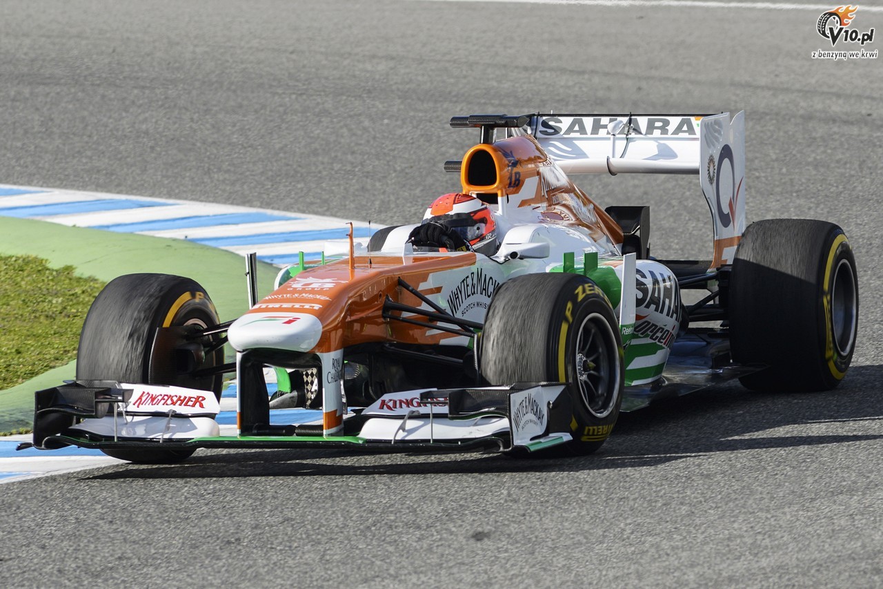 Testy F1 w Jerez 2013 - dzie drugi