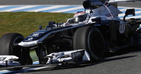 Testy F1 w Jerez 2013 - dzień trzeci