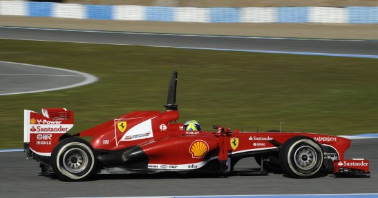 Testy F1 w Jerez 2013 - dzień trzeci