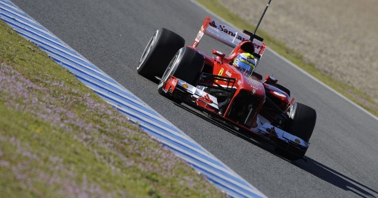 Testy F1 w Jerez 2013 - dzień trzeci