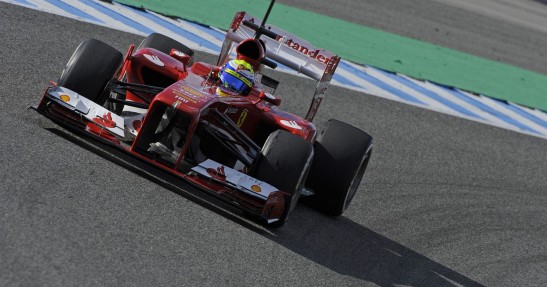 Testy F1 w Jerez 2013 - dzień trzeci