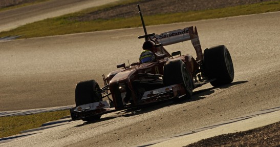 Testy F1 w Jerez 2013 - dzień trzeci