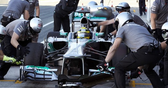 Testy F1 w Jerez 2013 - dzień trzeci