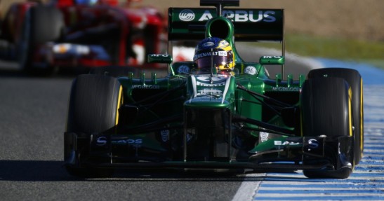 Testy F1 w Jerez 2013 - dzień trzeci