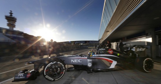 Testy F1 w Jerez 2013 - dzień trzeci