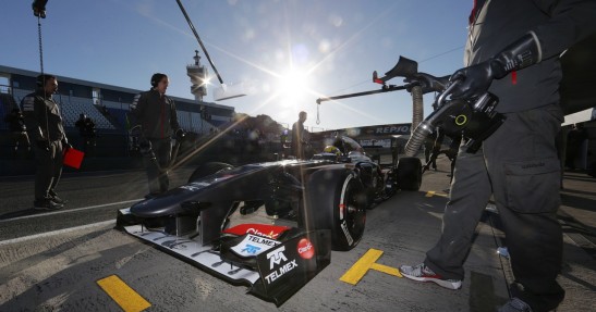 Testy F1 w Jerez 2013 - dzień trzeci