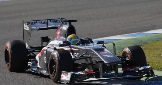 Testy F1 w Jerez 2013 - dzień trzeci