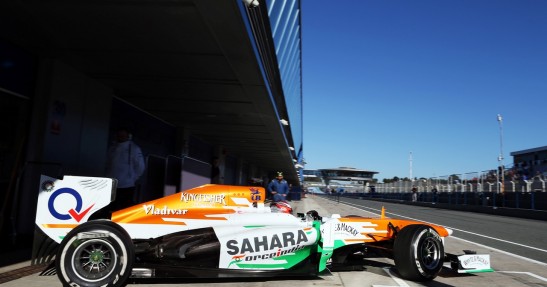 Testy F1 w Jerez 2013 - dzień trzeci