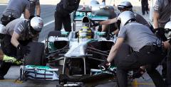 Testy F1 w Jerez - statystyki Pirelli