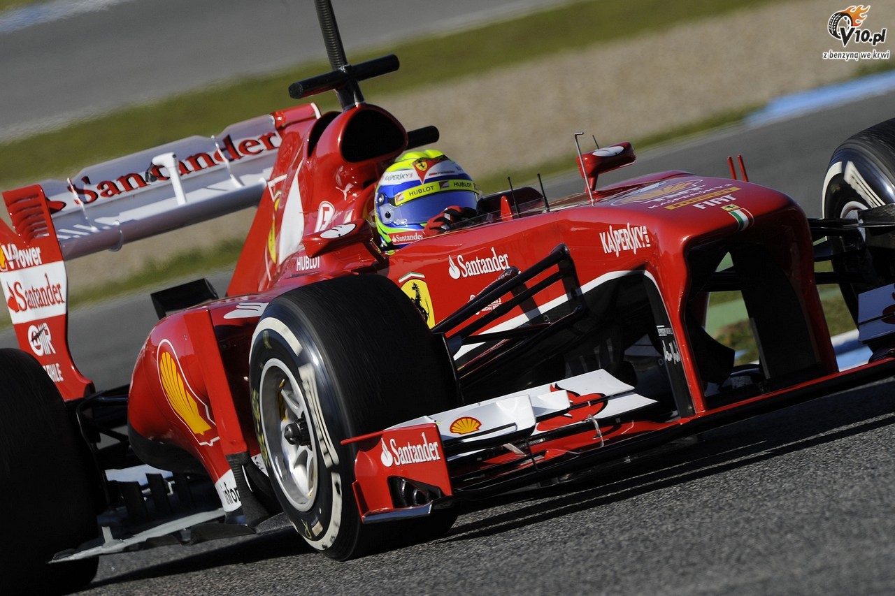 Testy F1 w Jerez 2013 - dzień trzeci