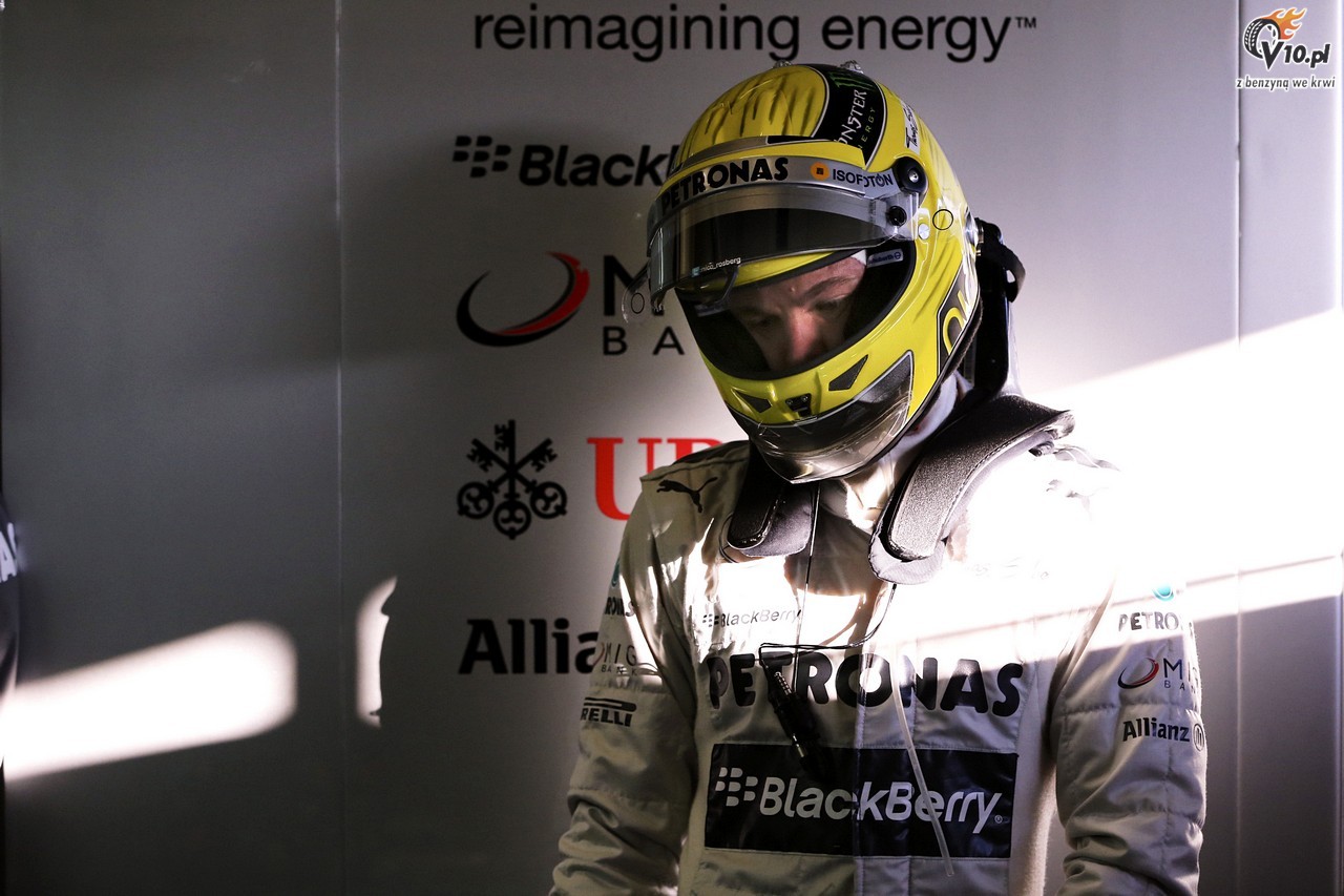 Rosberg spodziewa si lepszego pocztku sezonu w wykonaniu Mercedesa