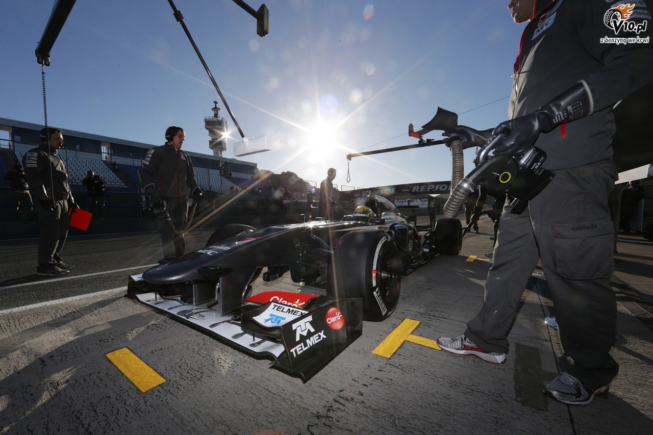 Testy F1 w Jerez 2013 - dzie trzeci