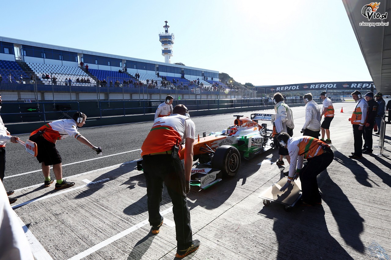 Testy F1 w Jerez 2013 - dzie czwarty