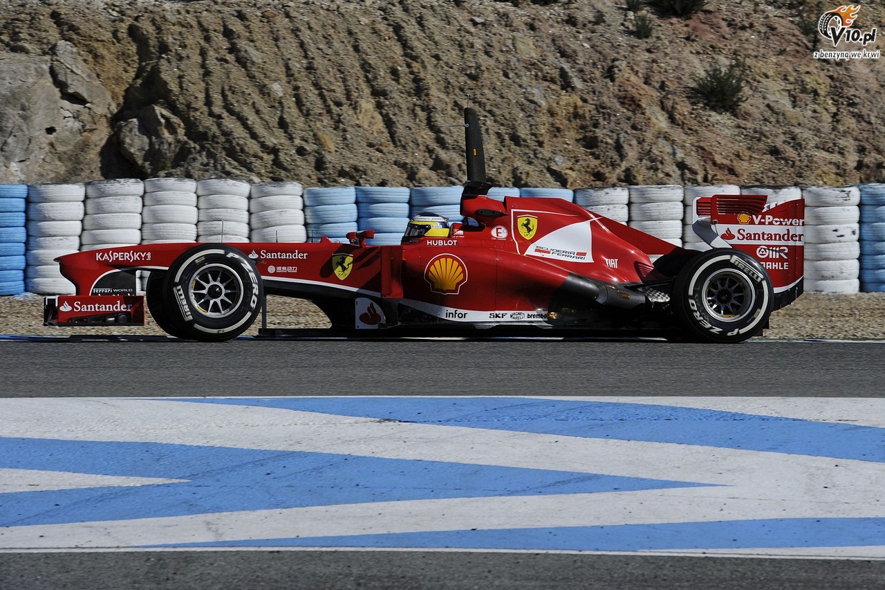 Testy F1 w Jerez 2013 - dzie� czwarty