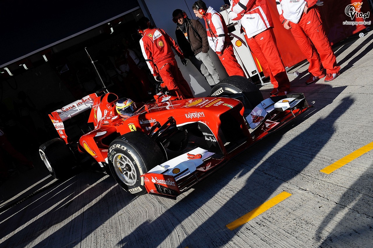 Testy F1 w Jerez 2013 - dzie� czwarty