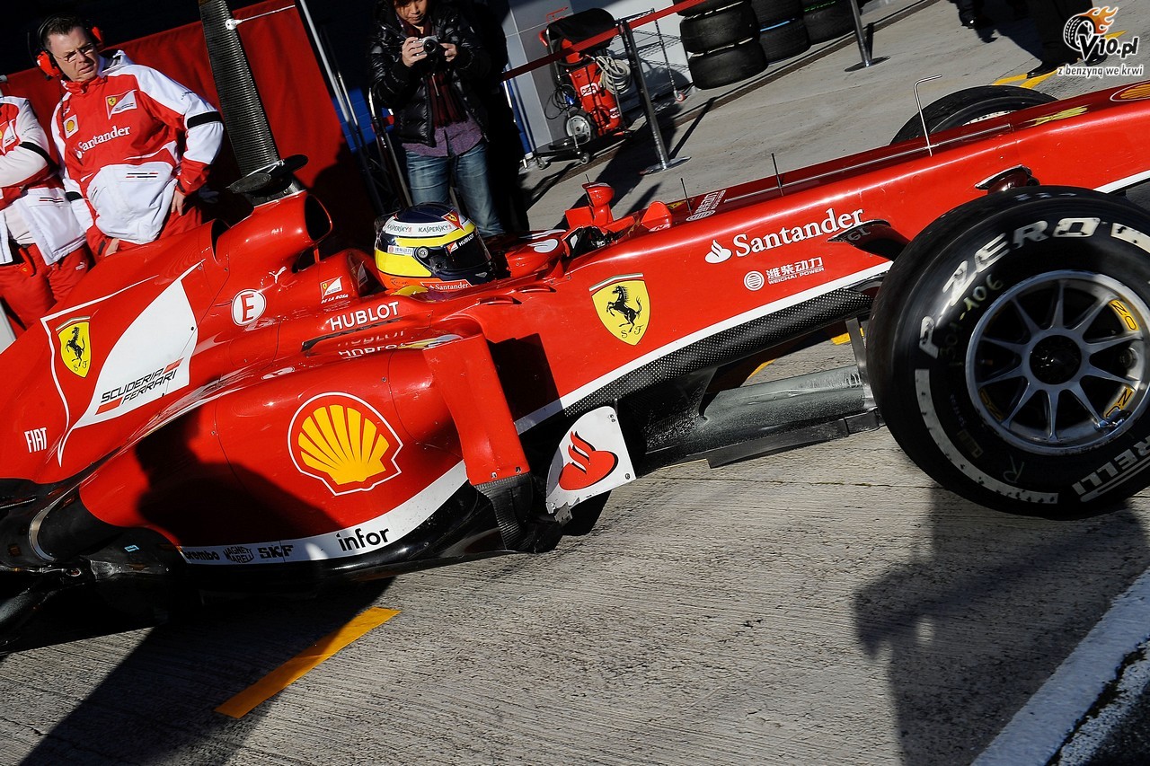 Testy F1 w Jerez 2013 - dzie� czwarty