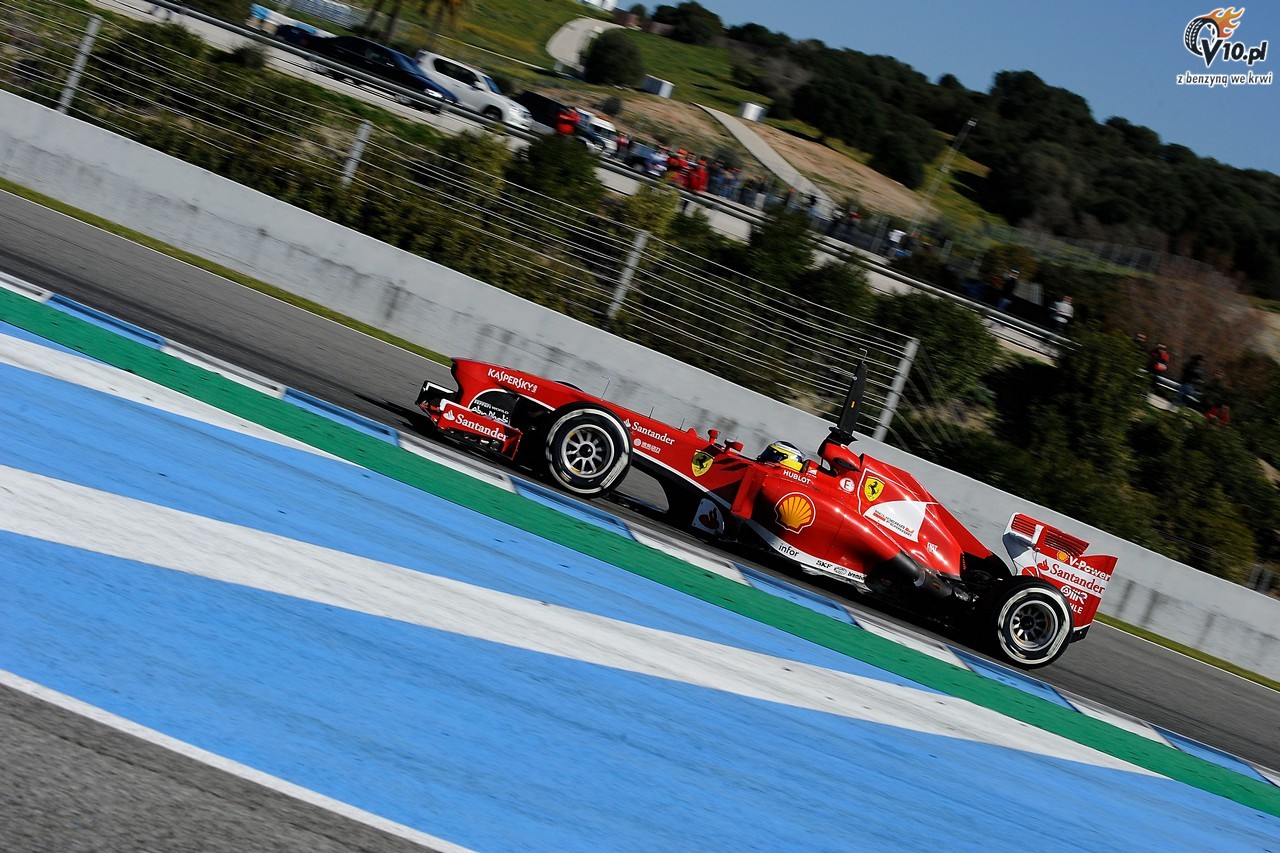 Testy F1 w Jerez 2013 - dzie� czwarty