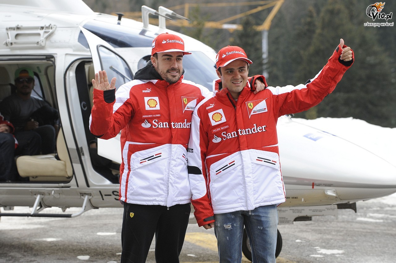 Wrooom - zimowy wypoczynek Ferrari przed sezonem 2013