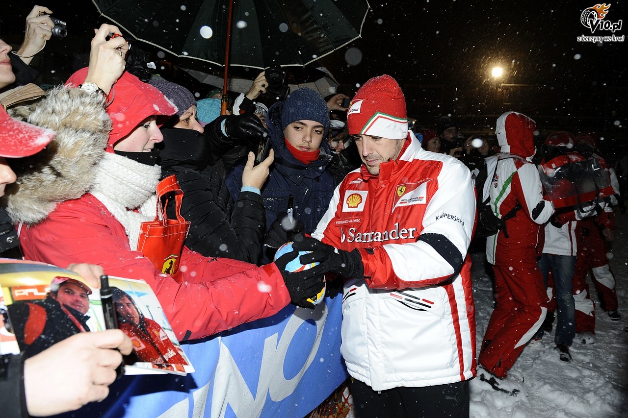 Wrooom - zimowy wypoczynek Ferrari przed sezonem 2013