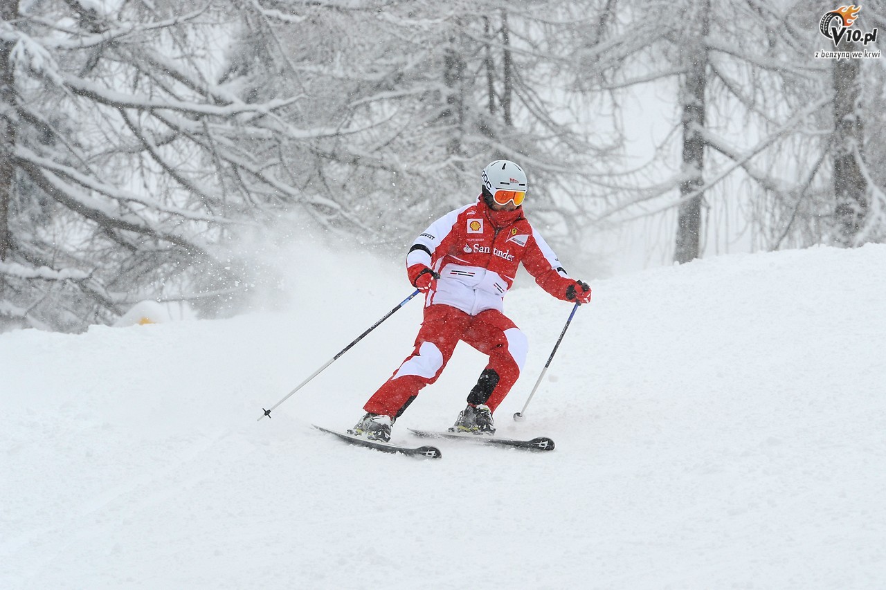 Wrooom - zimowy wypoczynek Ferrari przed sezonem 2013