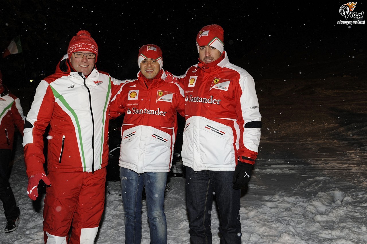 Wrooom - zimowy wypoczynek Ferrari przed sezonem 2013