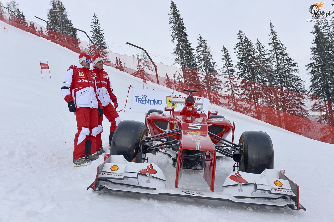 Wrooom - zimowy wypoczynek Ferrari przed sezonem 2013