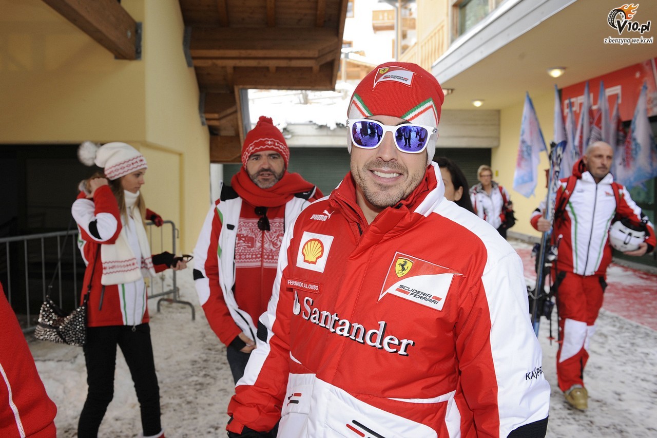 Wrooom - zimowy wypoczynek Ferrari przed sezonem 2013