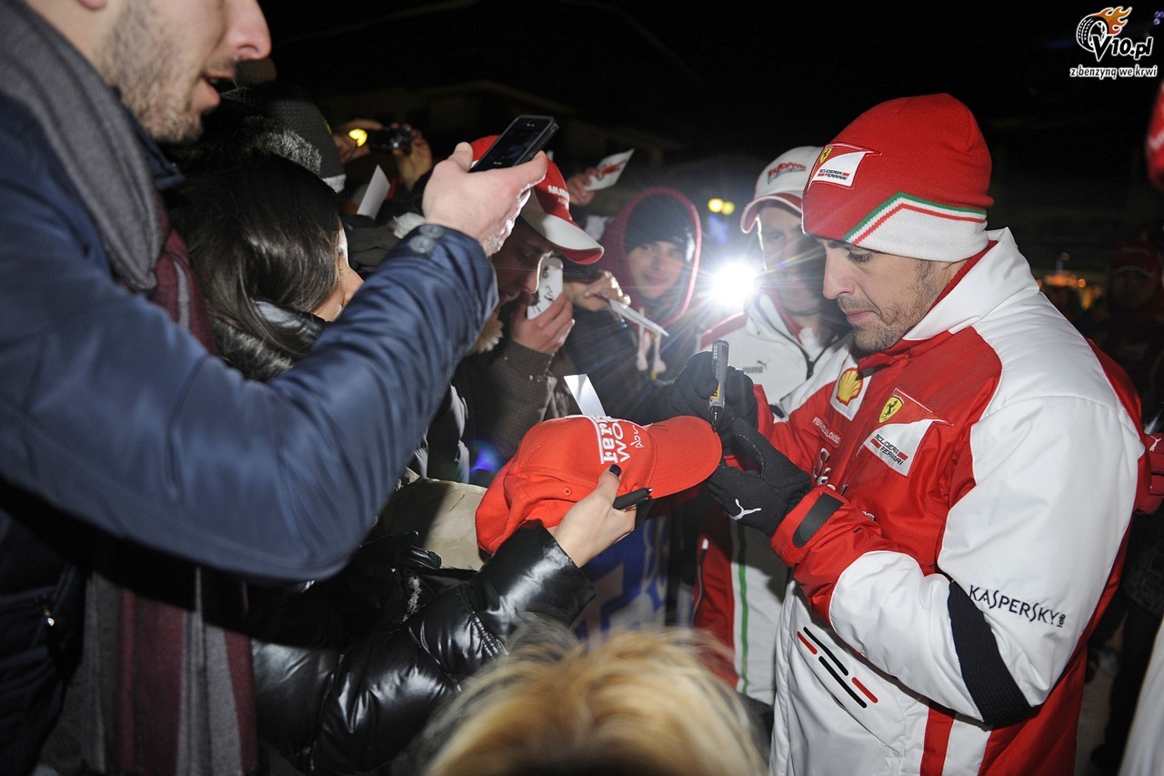 Wrooom - zimowy wypoczynek Ferrari przed sezonem 2013