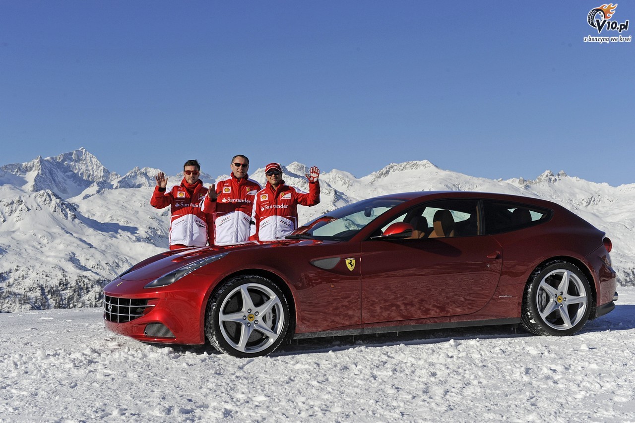 Wrooom - zimowy wypoczynek Ferrari przed sezonem 2013