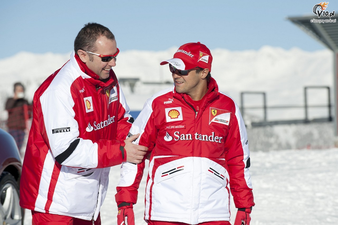 Wrooom - zimowy wypoczynek Ferrari przed sezonem 2013
