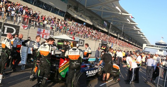 GP Abu Zabi 2014 - wyścig