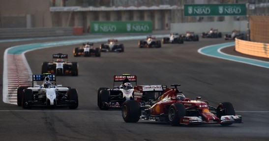 GP Abu Zabi 2014 - wyścig