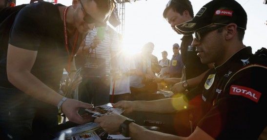 GP Abu Zabi 2014 - przygotowania