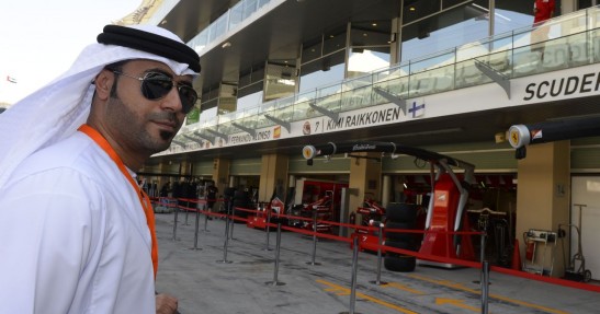 GP Abu Zabi 2014 - przygotowania