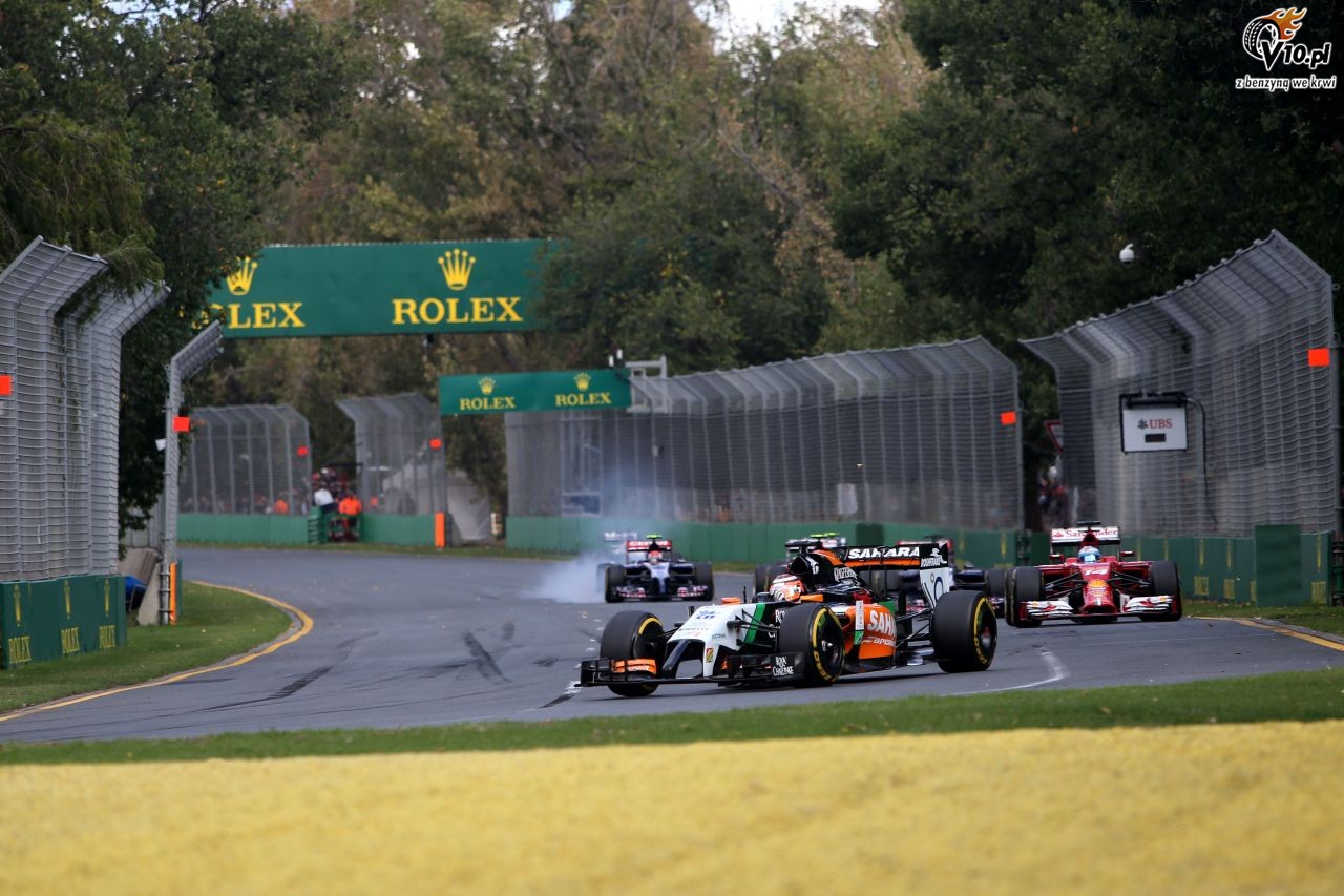 GP Australii 2014 - wycig