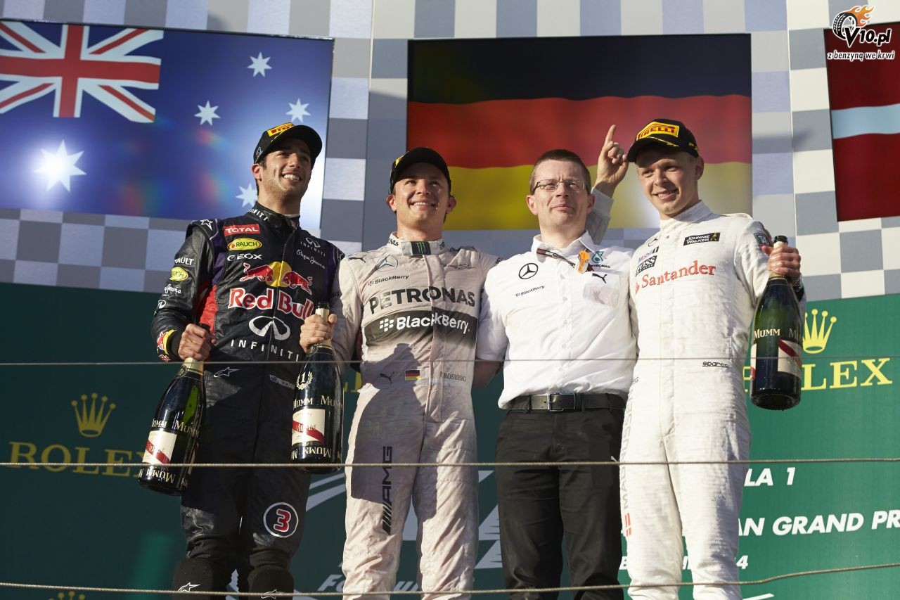 GP Australii 2014 - wycig