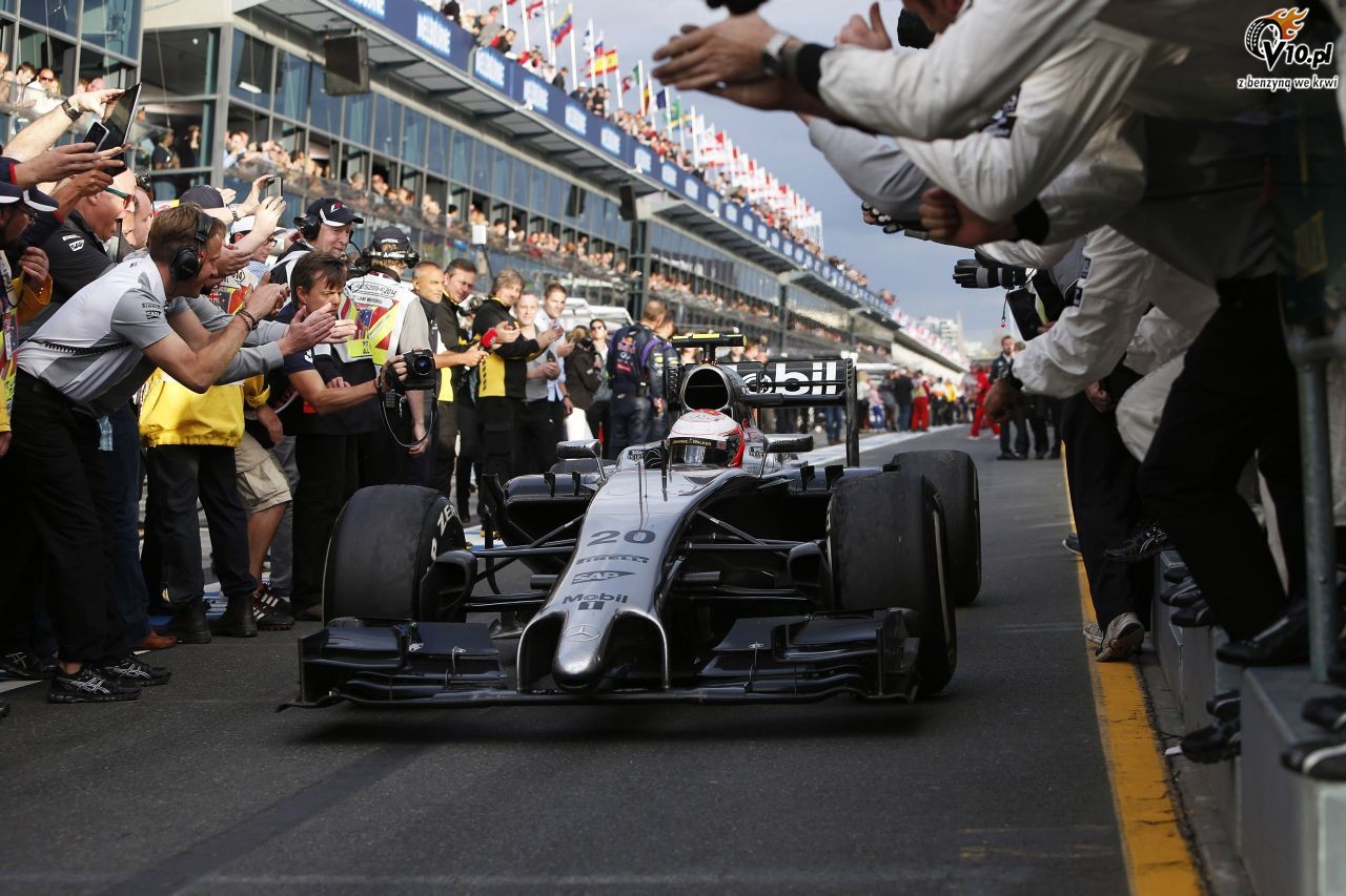 Magnussen nadal celuje w mistrzostwo wiata Formuy 1