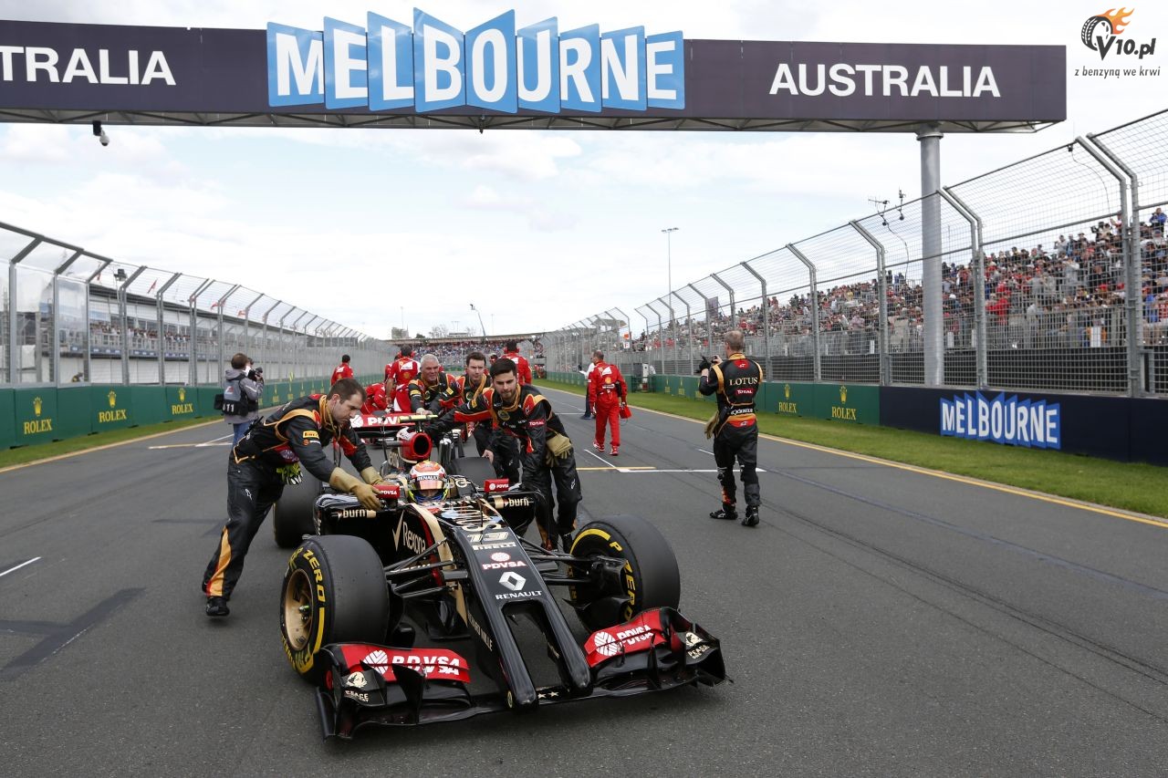 GP Australii 2014 - wycig