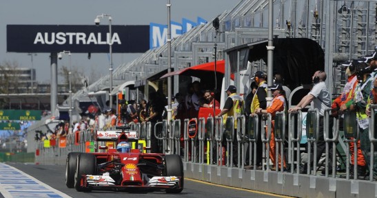 GP Australii 2014 - piątkowe treningi