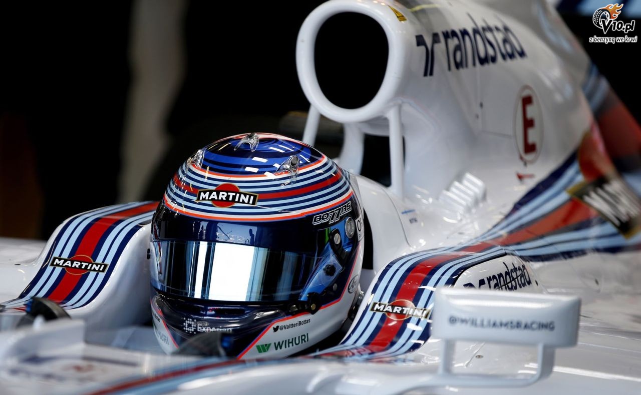 Bottas bije si w piersi po otarciu bolidu o cian