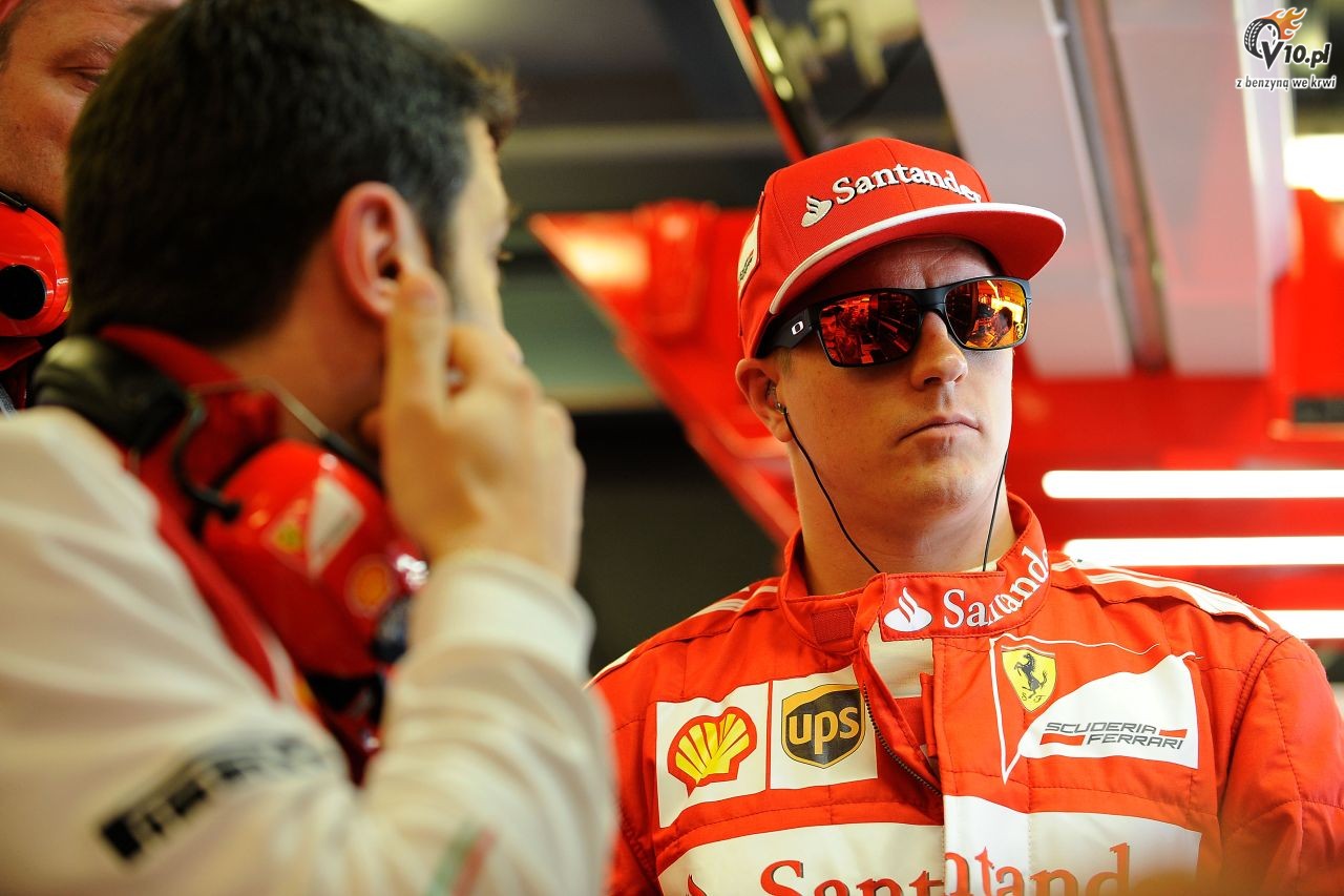 Raikkonen o wypadku: Zajem si przyciskami na kierownicy