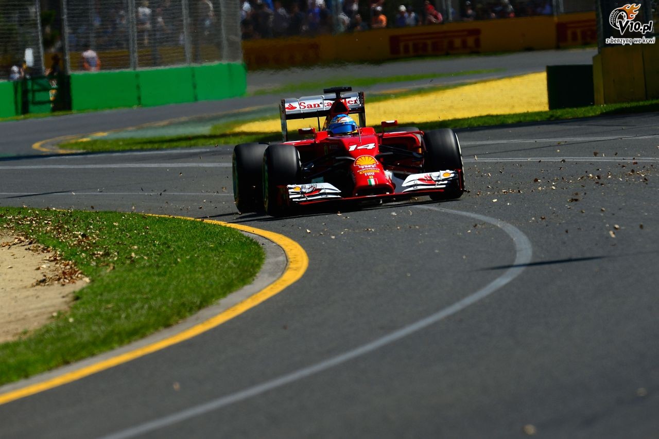 GP Australii 2014 - pitkowe treningi