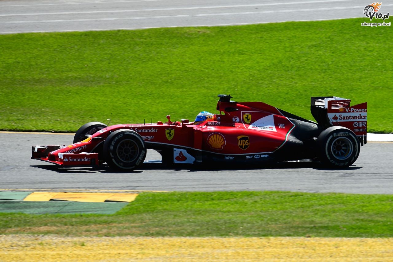 GP Australii 2014 - pitkowe treningi