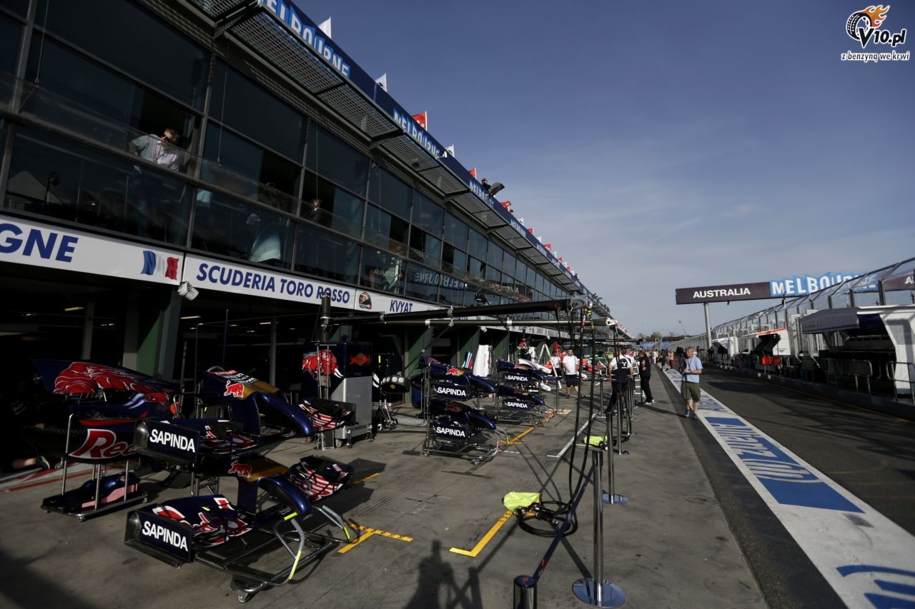 GP Australii 2014 - przygotowania