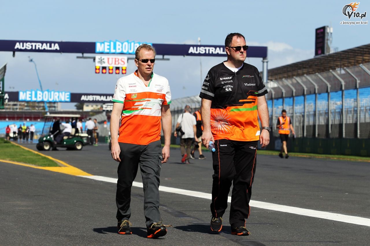 GP Australii 2014 - przygotowania